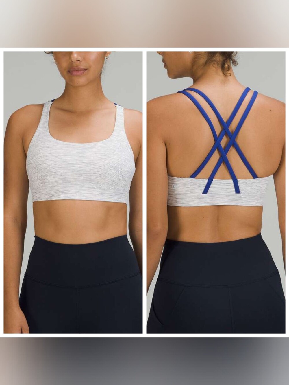 Lululemon Energy Bra *Medium Support, B–D Cups Wee Are From Space Nimbus Battle